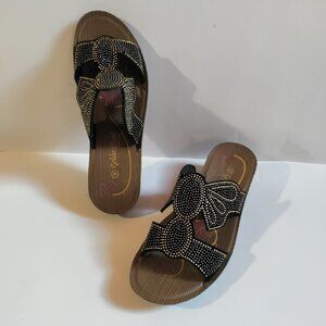 Golden Road 9635 Gold Sandals Size 8​